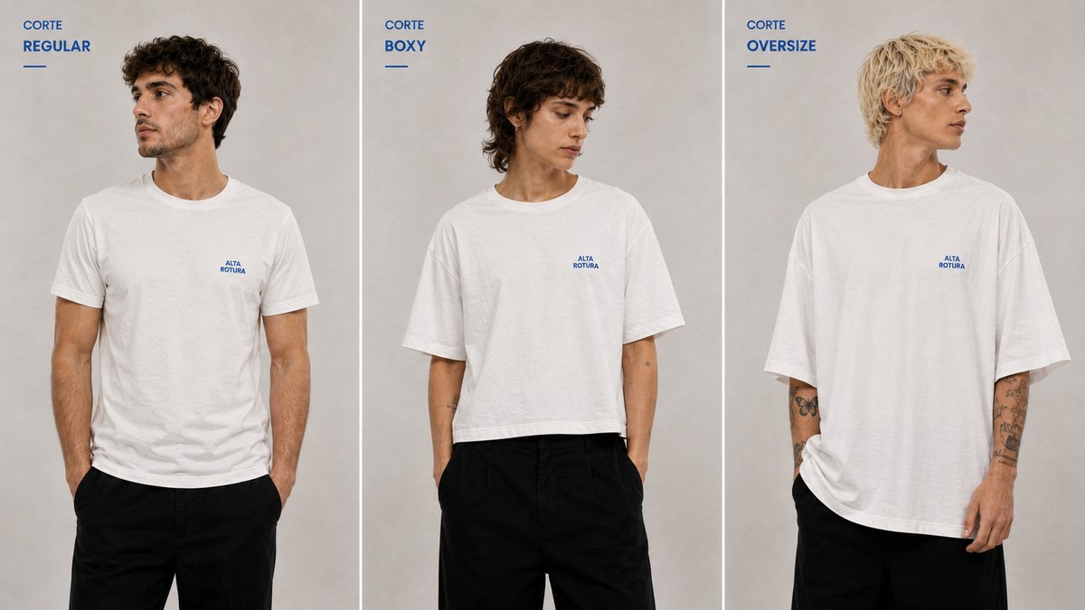 Remeras Alta Rotura